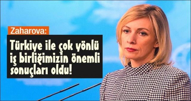 'TÜRKİYE İLE ÇOK YÖNLÜ İŞ BİRLİĞİMİZİN ÖNEMLİ SONUÇLARI OLDU'