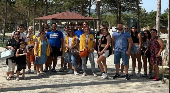 KÜKÜRTLÜ LİONS DÜNYA GENÇLİĞİNİ BURSA'DA AĞIRLADI