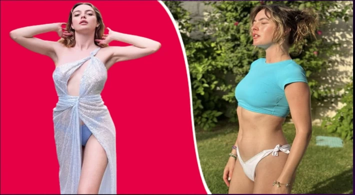 MELİS SEZEN BİKİNİLİ POZLARIYLA INSTAGRAM'I YAKTI GEÇTİ