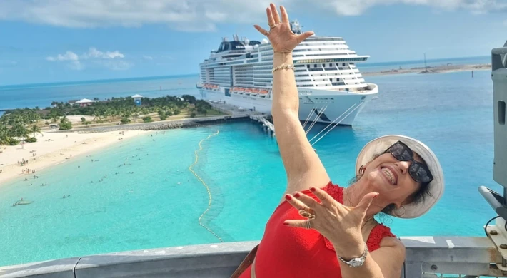 SAFİYE DOĞANAY'IN CRUİSE KEYFİ