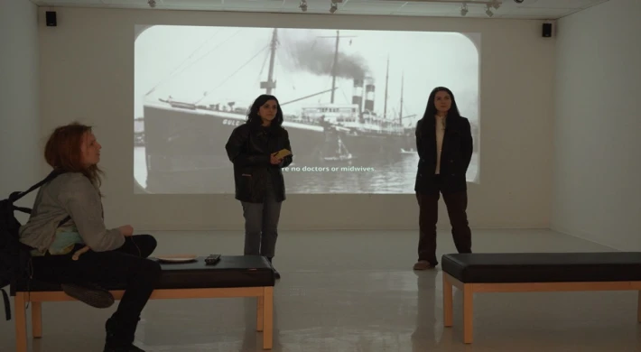 ABD’DE İKİ ÜNİVERSİTEDE İZLEYİCİYLE BULUŞTU