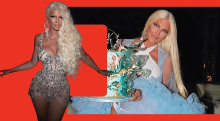 JELENA KARLEUSA DOĞUM GÜNÜNÜ DOSTLARIYLA KUTLADI