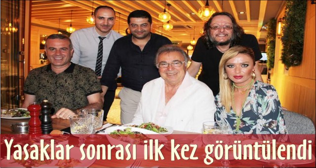 İLK KEZ YEMEKTE GÖRÜNTÜLENDİ