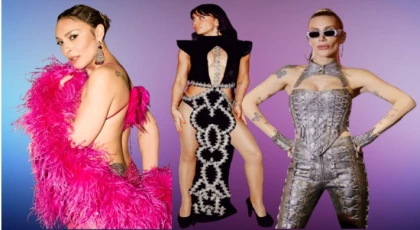 YENİ YILA SAHNEDE GİRDİLER