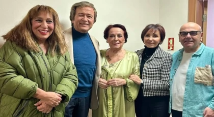 EROL EVGİN VE EŞİNDEN SÜRPRİZ ZİYARET