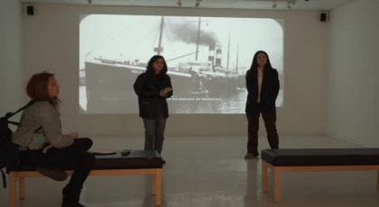 ABD’DE İKİ ÜNİVERSİTEDE İZLEYİCİYLE BULUŞTU